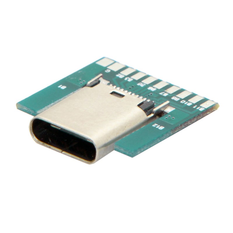 JSER DIY 24pin USB 3.1 Type-C Female Socket Connector SMT Type with PC Board - Image 3